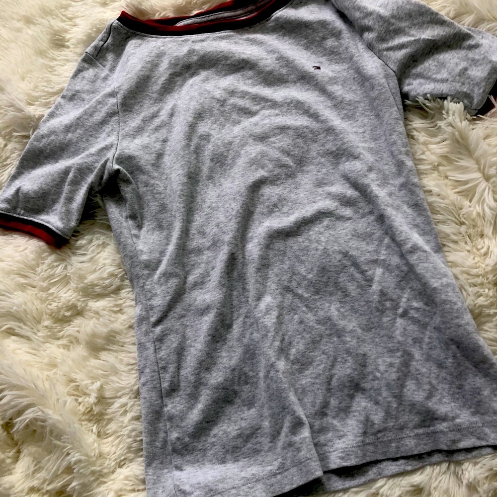 Tommy Hilfiger T-shirt grey basic size S *pretty*